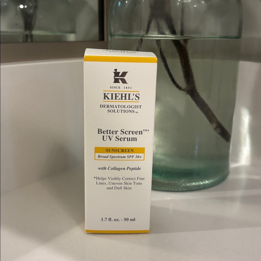 NIB (New in Box) Kiehl's Better Screen UV Serum 1.7oz